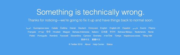 Twitter suffers global crash on White House Social Media Day | DeviceDaily.com