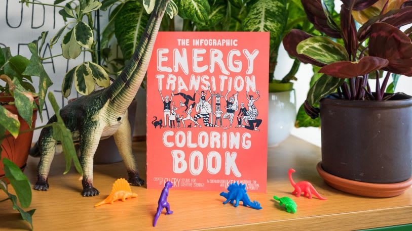 This climate change coloring book illustrates how we transition to clean energy | DeviceDaily.com