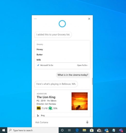 Standalone Cortana app available to Windows Insiders
