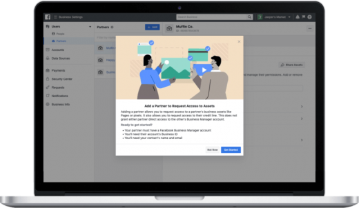 Facebook Business Manager redesign with bulk permissions management rolling out