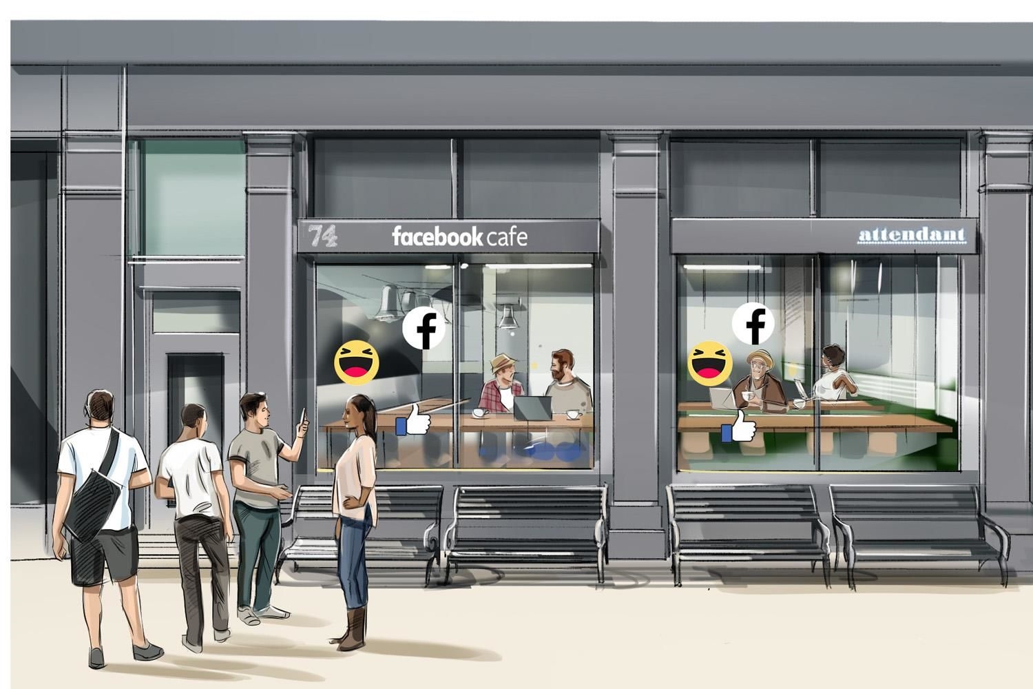 Facebook pivots privacy failings into pop-up cafes | DeviceDaily.com