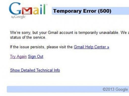 Gmail Service Out In Parts Of Asia