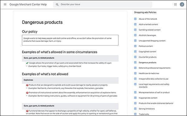Google Shopping Monitors Gun-Related Products, Search Engine Regulation Remains A Challenge | DeviceDaily.com
