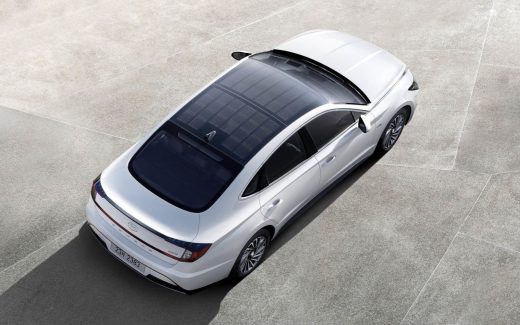 Hyundai’s first car with a solar roof is available in Korea