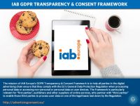 IAB Europe, IAB Tech Lab release revised GDPR-consent framework