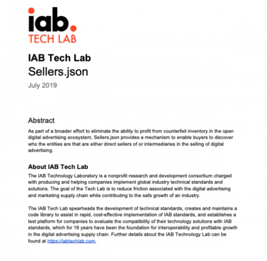 IAB Tech Lab Releases New Specs For Fighting Ad Fraud