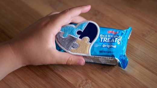 Kellogg’s Rice Krispies made sensory love notes to support kids with autism