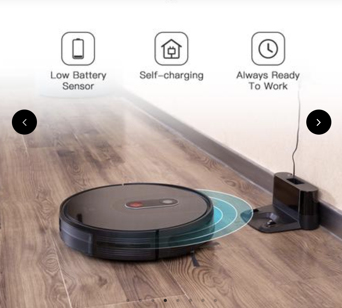 Amarey A900 Smart Robot Vacuum Cleaner: Connected, Navigational, and Versatile | DeviceDaily.com