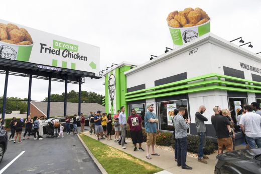 KFC’s plant-based ‘chicken’ sold out in five hours