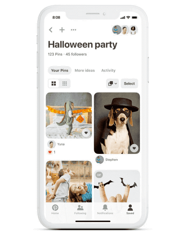 Pinterest makes it easier for groups to organize and react to their boards | DeviceDaily.com