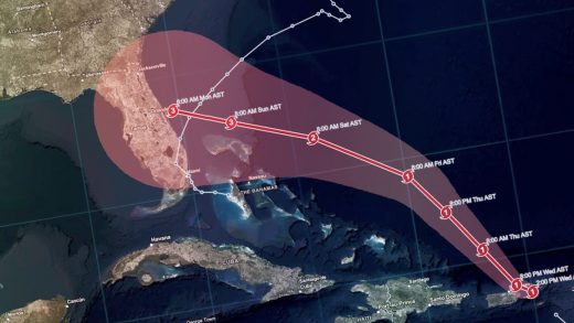 Who will be impacted by Hurricane Dorian? This map will tell you