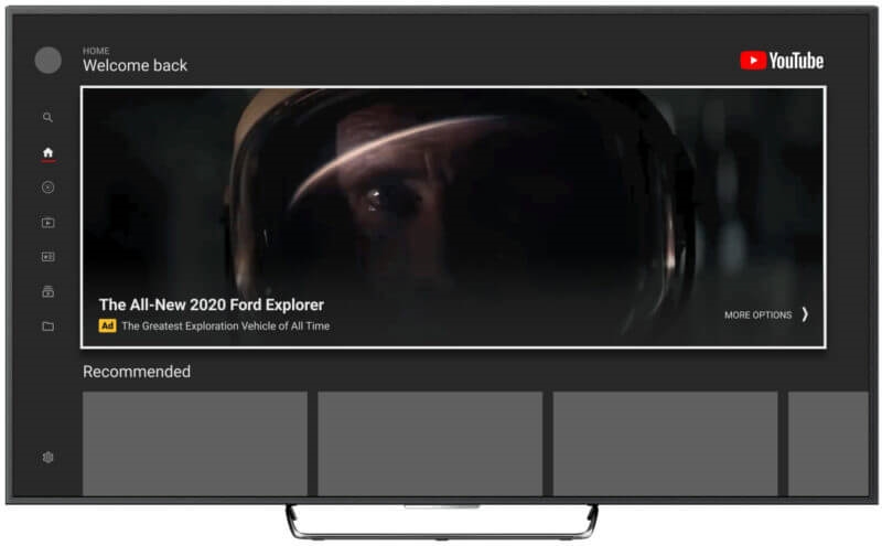 YouTube masthead ads hit TV app | DeviceDaily.com YouTube masthead ads hit TV app | DeviceDaily.com