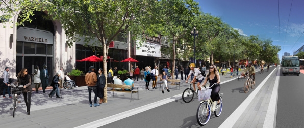 San Francisco is radically redesigning a major street to get rid of cars | DeviceDaily.com