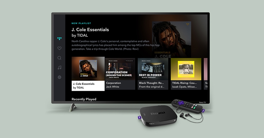 Tidal brings its streaming music and videos to Roku | DeviceDaily.com