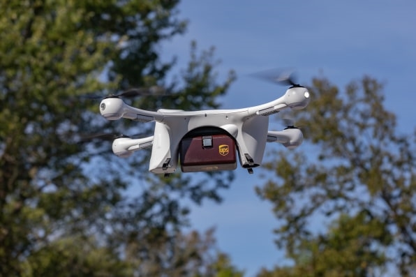 Your UPS package is here. Just ignore that giant drone | DeviceDaily.com