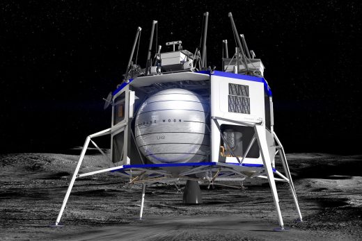 Blue Origin teams with spaceflight veterans to complete its lunar lander