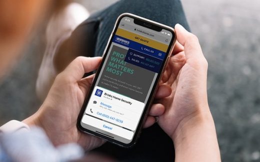Brinks Taps Apple iOS Chat Feature On Google Search