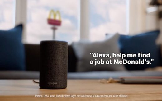 McDonald’s Taps Amazon Alexa, Google Home For Job Applications