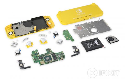 Nintendo Switch Lite teardown reveals modified joystick components