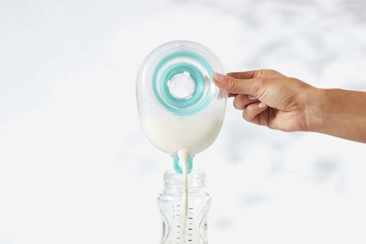 The Willow breast pump now has a reusable container
