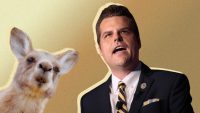 The internet’s kangaroo court has sentenced Matt Gaetz to be mocked for his Captain Kangaroo zinger