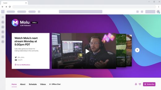 Twitch revamps channel pages to help you tune in to streamers