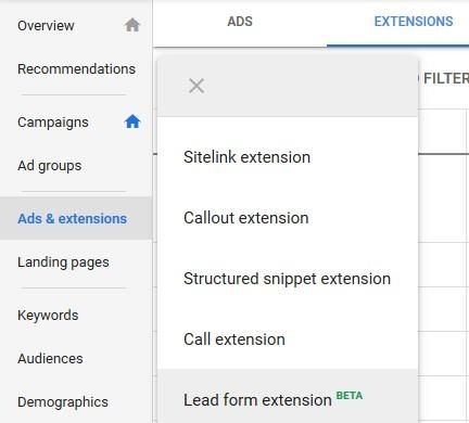 NEW Google Lead Form Extensions Rolling into Campaigns | DeviceDaily.com