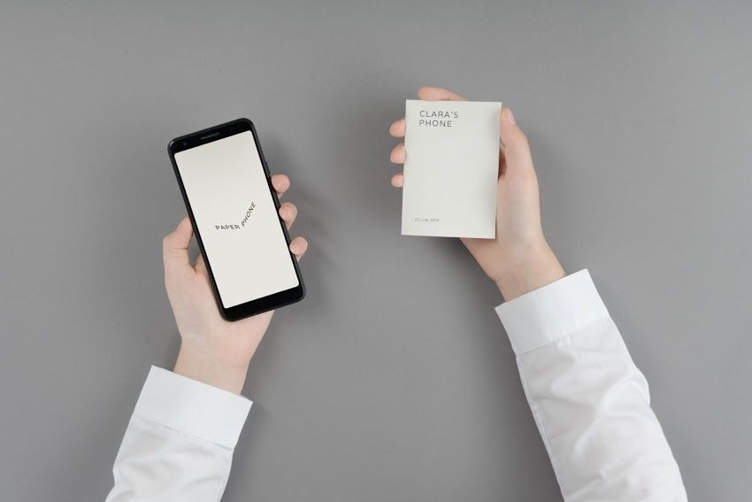 Go on a digital detox with the Paper Phone app | DeviceDaily.com