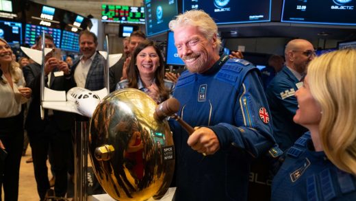 Here’s your chance to make money on space travel: Virgin Galactic blasts off on the NYSE