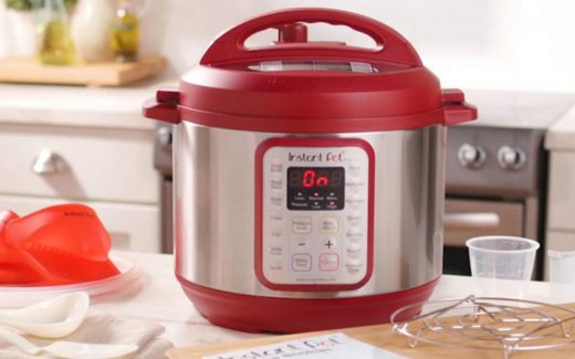 The red Instant Pot Duo is $40 off today