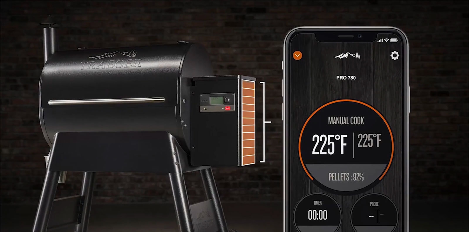 Traeger WiFi grills monitor your wood pellet supply with an $80 sensor | DeviceDaily.com