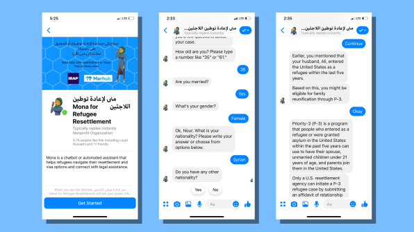 There’s now a chatbot to give refugees instant legal advice | DeviceDaily.com