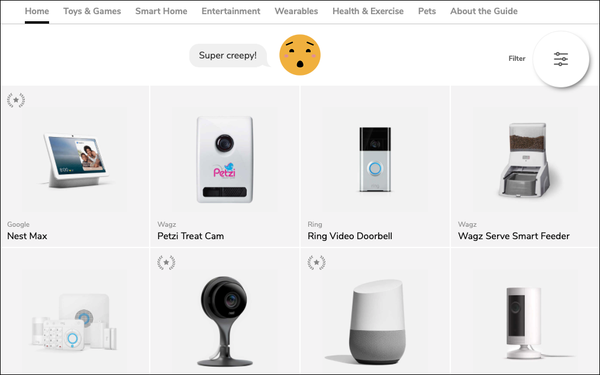 Amazon, Google, FB Make Mozilla's 'Most Creepy' Devices List | DeviceDaily.com