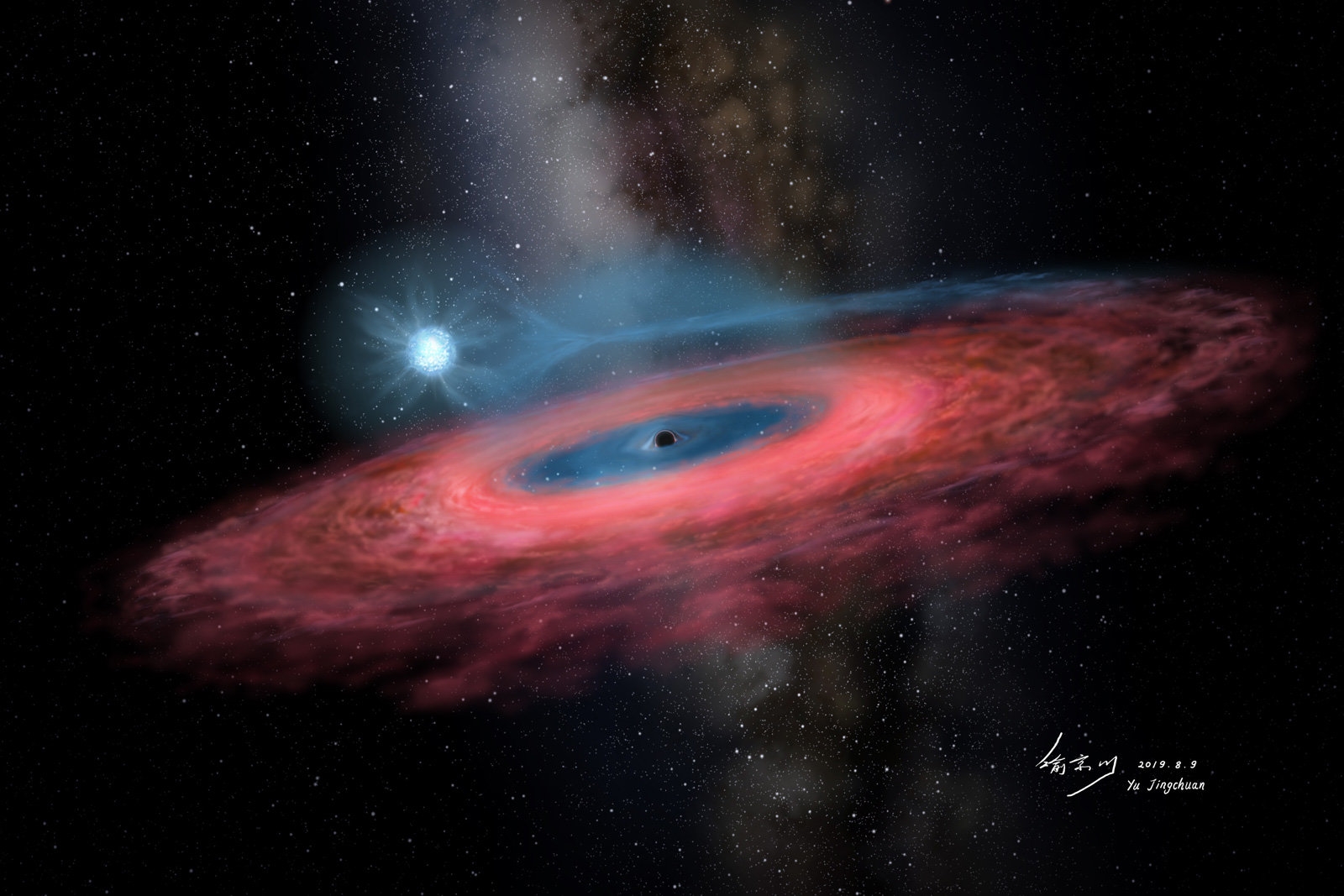 Astronomers find stellar black hole so large it shouldn't exist | DeviceDaily.com