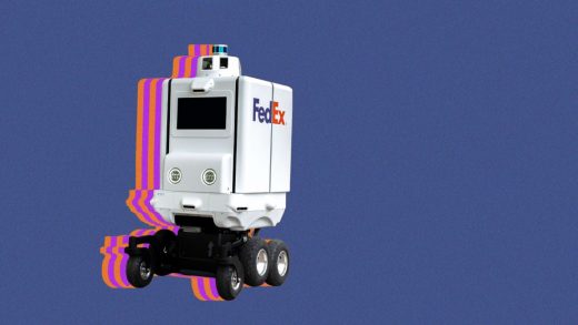 Even the mere appearance of a FedEx delivery robot freaks out the mayor of NYC