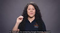 Google Disability Support is more accessible with sign language specialists