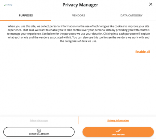 LiveRamp rolls out ‘Privacy Manager’ compliance tool ahead of CCPA deadline