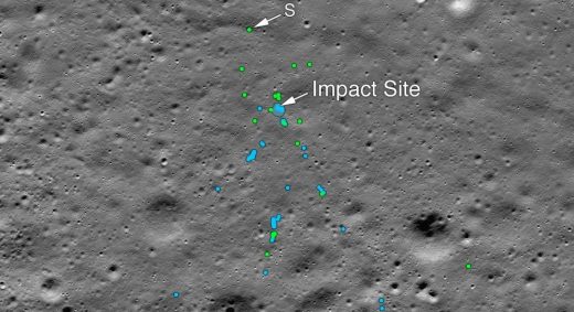 NASA photos show the crash site of India’s Vikram lunar lander