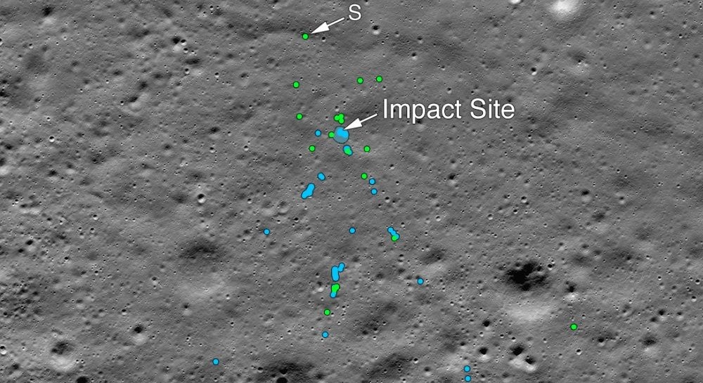 NASA photos show the crash site of India's Vikram lunar lander | DeviceDaily.com