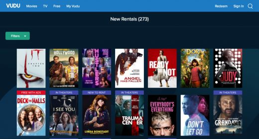 Vudu now allows you to cancel rentals within 30 minutes of watching