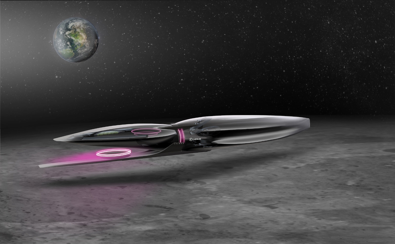 Lexus imagines space vehicles for humans on the Moon | DeviceDaily.com