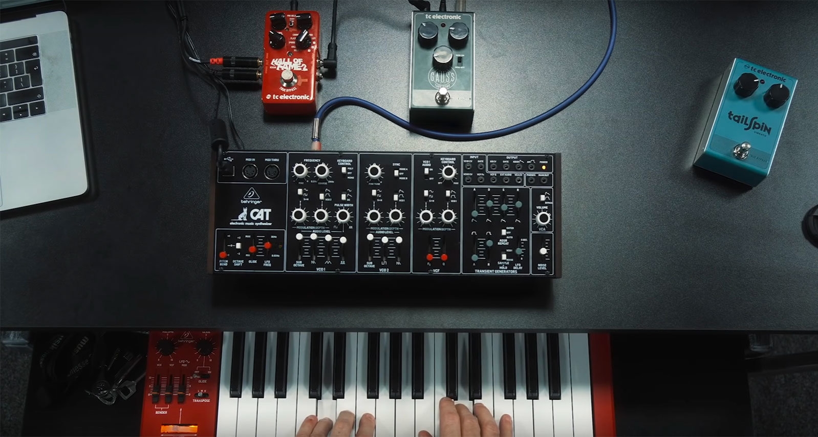 Behringer's latest synth clone is based on the Octave Cat from the 70s | DeviceDaily.com
