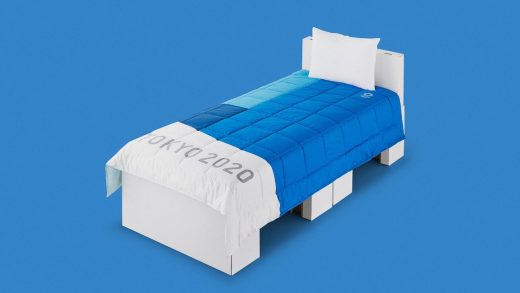 Minimalism to the extreme: Olympic athletes will sleep on cardboard beds