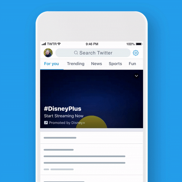 Twitter launches Promoted Trend Spotlight – a new takeover ad unit in the Expore tab | DeviceDaily.com