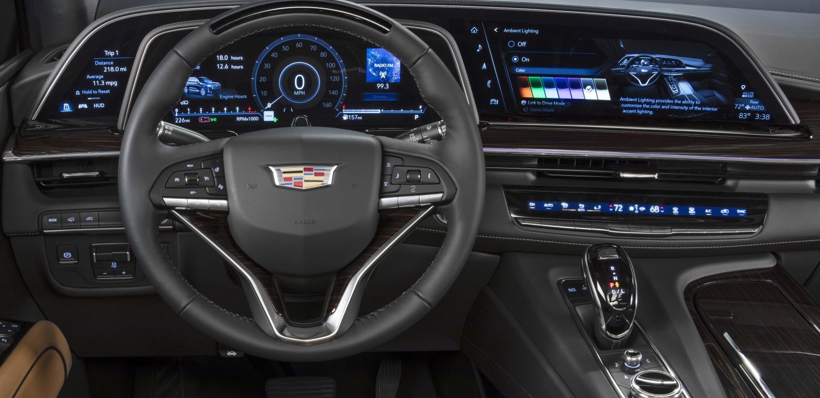 2021 Cadillac Escalade packs 38-inches of curved OLED screens and Super Cruise | DeviceDaily.com