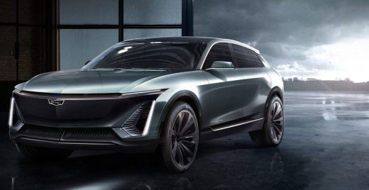Cadillac will unveil its first all-electric vehicle in April