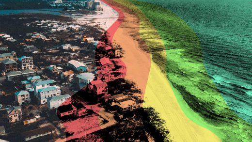 Even looking at flood maps can’t convince coastal residents their homes will be underwater