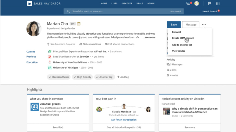 LinkedIn Sales Navigator adds features to streamline workflows | DeviceDaily.com