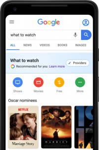 Oscars Get Dedicated Google Search, Assistant Experience