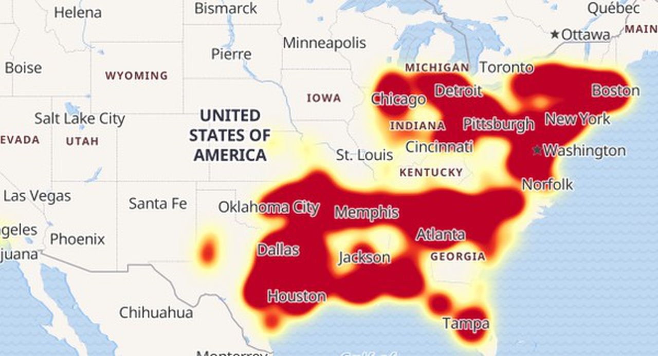 Verizon Out In Parts Of South Yahoo Mail Still Working